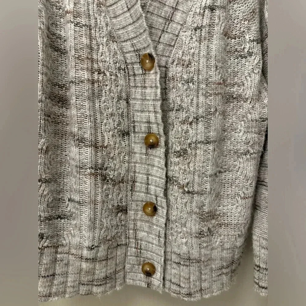 Sanctuary Cozy Mornings Cardi Size M Cardigan Button Down Like New - Picture 3 of 8